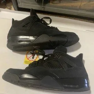 Jordan | Shoes | Nike Air Jordan 4 Black Cat 220 Size 1  display picture 3